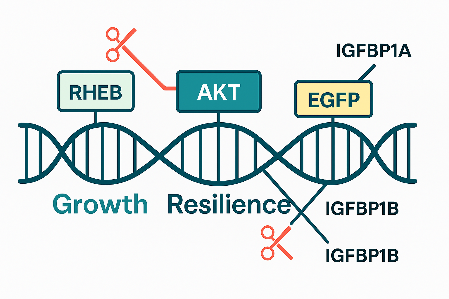 Genetic modules illustration